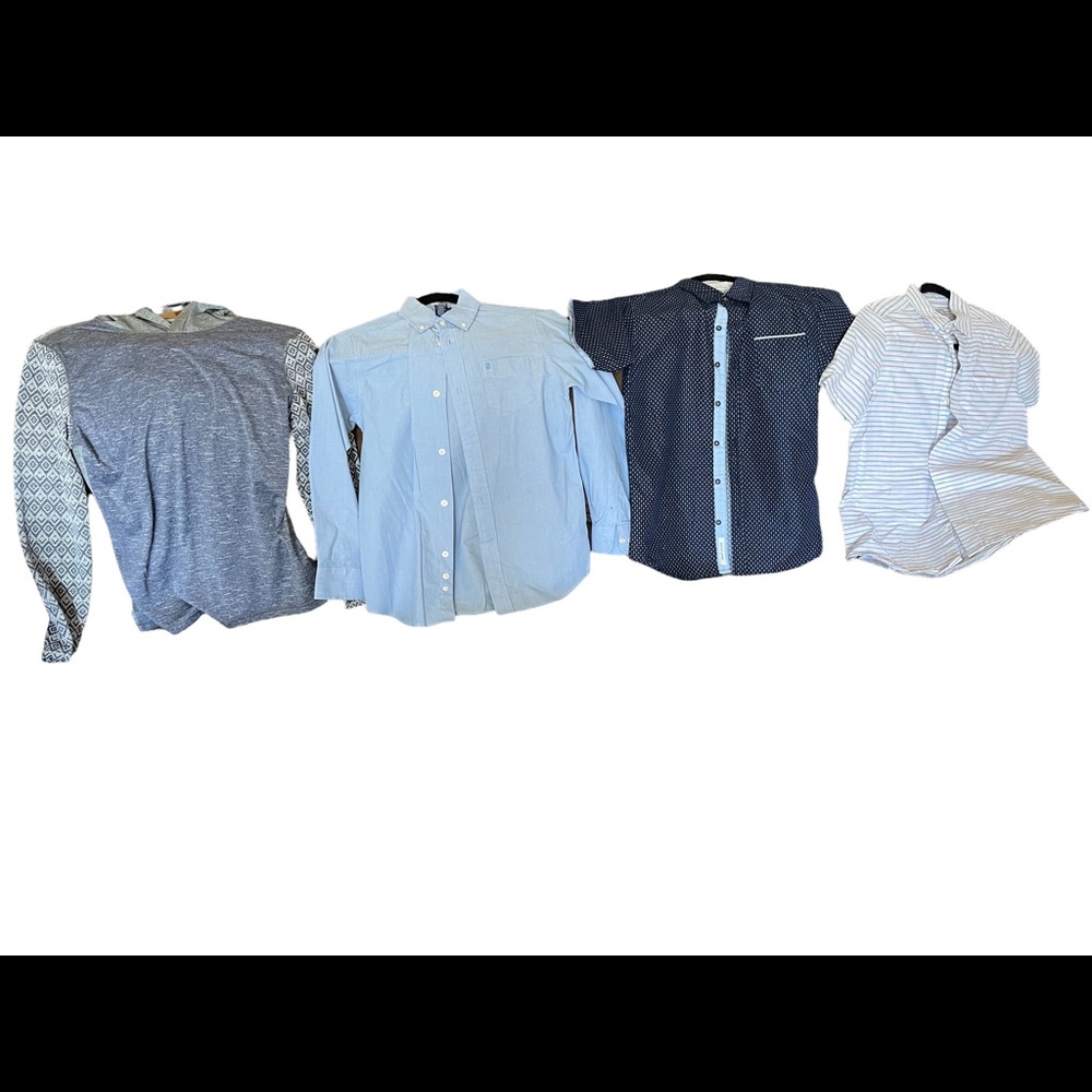 Summer  Sale 4 boys shirts sz 10/12